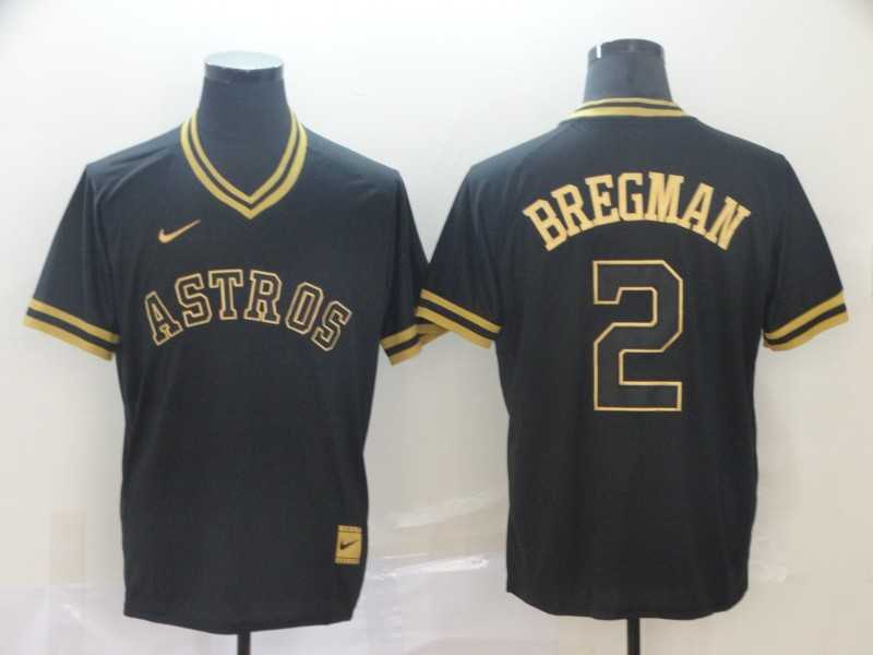 Astros 2 Alex Bregman Black Gold Nike Cooperstown Collection Legend V Neck Jersey (1),We sell and wholesale Astros 2 Alex Bregman Black Gold Nike Cooperstown Collection Legend V Neck Jersey (1) on line form chian!